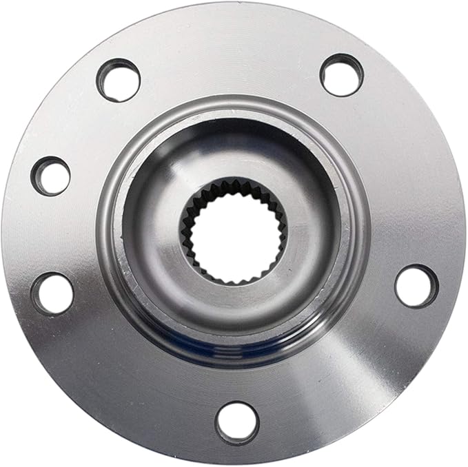 TRQ Left and Right Wheel Bearing and Hub Assembly Set 2 Piece Compatible with 2016-2022 Fiat 500X 2016-2018 500X All Wheel Drive 2015-2021 Jeep Renegade 2015-2021 Renegade All Wheel Drive
