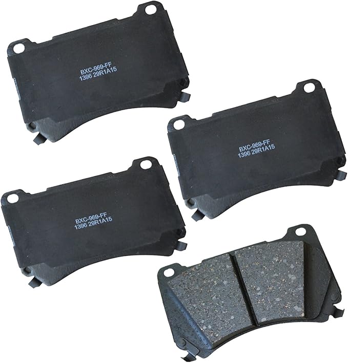 Bendix Premium SBC1396 Ceramic Front Brake Pads for Hyundai Equus 2011, Genesis 2014-2009