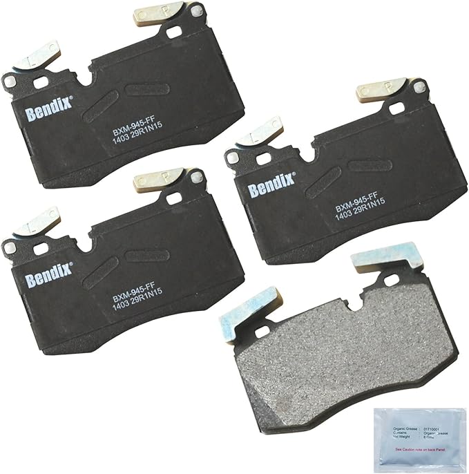Bendix Priority1 CFM1403 Semi-Metallic Front Brake Pads for Mini Cooper 2015-2012