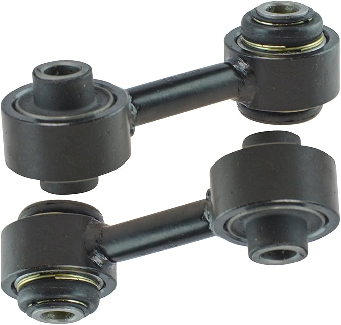 TRQ Front Driver and Passenger Side Sway Bar Link Set 2 Piece Compatible with 08-10 Ford F-250 Super Duty 4 Wheel Drive 08-10 F-350 Super Duty 4 Wheel Drive 08-10 F-450 Super Duty 4 X 4