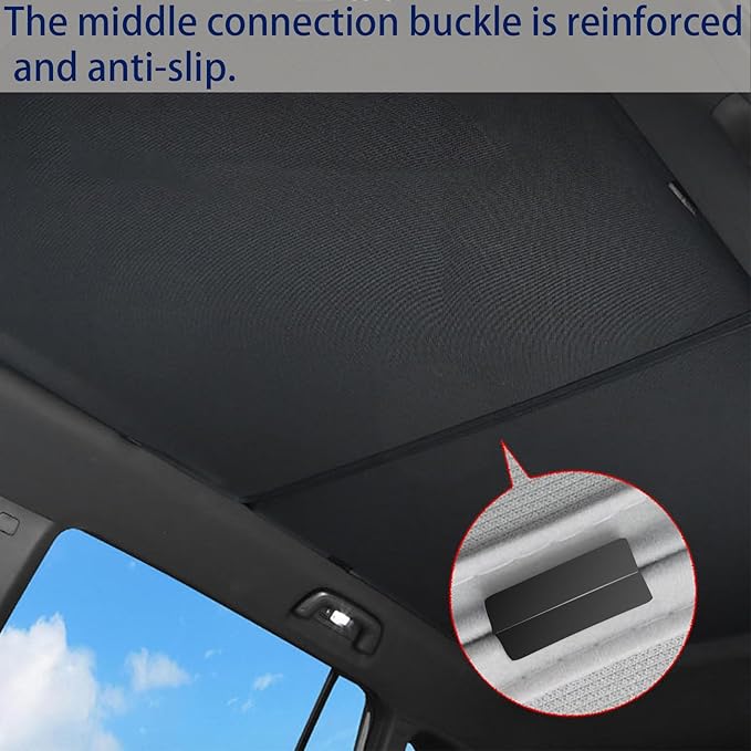 Jaronx Compatible with Tesla Sunshade Clips 16PCS Roof Sunshade Sun Roof Shade Insert Clips for Tesla Model 3/Y (2017-2025), Molde S/X (2012-2025)