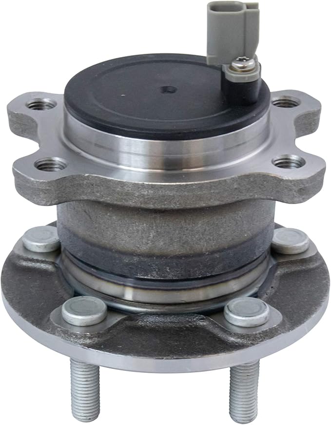 TRQ Rear Left and Right Wheel Bearing and Hub Assembly Set 2 Piece Compatible with 13-19 Ford Escape Front Wheel Drive 15-19 Lincoln MKC Front Wheel Drive with Automated Parking System