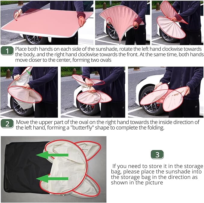 EYPINS Model Y Sunshade Roof Cover for Tesla 2020-2025, Heat & UV Protection Sun Shade for Tesla Model Y Accessories (Silver)