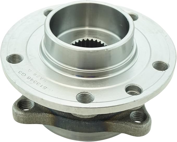 TRQ Front Left and Right Wheel Bearing and Hub Assembly Set 2 Piece Compatible with 2015-2017 Chrysler 200 2013-2016 Dodge Dart