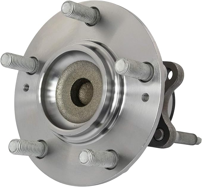 TRQ Rear Driver and Passenger Side Wheel Bearing and Hub Assembly Set 2 Piece Compatible with 2010-2013 Kia Forte 2010-2013 Forte Koup
