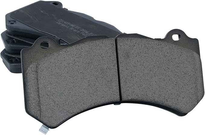 TRQ Front Posi Ceramic Brake Pad Kit Set Compatible with 2016-2018 ATS / 2012-2018 Camaro / 2015-2018 Challenger / 2015-2018 Charger / 2015-2018 Corvette / 2009-2015 CTS / 2012-2018 Grand Cherokee