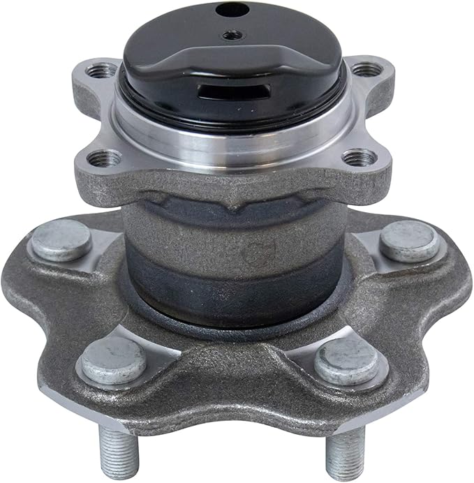 TRQ Rear Driver and Passenger Side Wheel Bearing and Hub Assembly Set 2 Piece Compatible with 2013-2019 Nissan Sentra