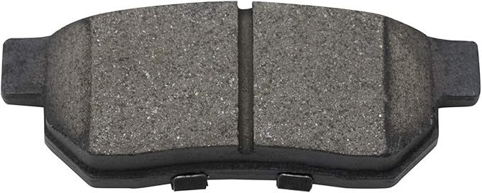 TRQ Rear Brake Pads Ceramic Hardware Compatible with 1990-2001 Acura Integra 1988-2000 Honda Civic 1993-1997 Civic del Sol 1990-1991 CRX 1985-1991 Prelude