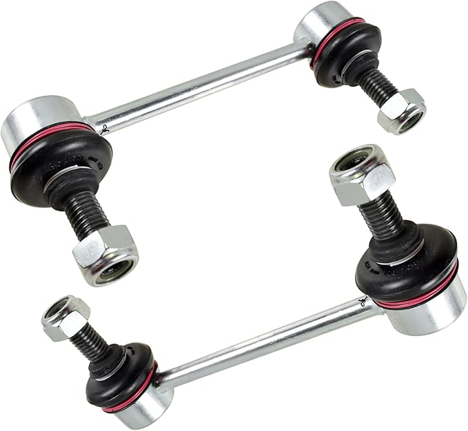 TRQ Rear Sway Bar Stabilizer Link Set Compatible with 2001-2009 Volvo S60 1999-2006 S80 2001-2007 V70 2003-2007 XC70 2003-2014 XC90