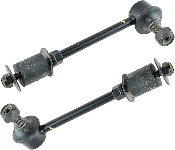 TRQ Front and Rear Sway Bar Link Set 4 Piece Compatible with 2003 Lexus GX470 04-09 GX470 without KDSS 03-09 Toyota 4Runner 07-14 FJ Cruiser 10-22 4Runner without KDSS