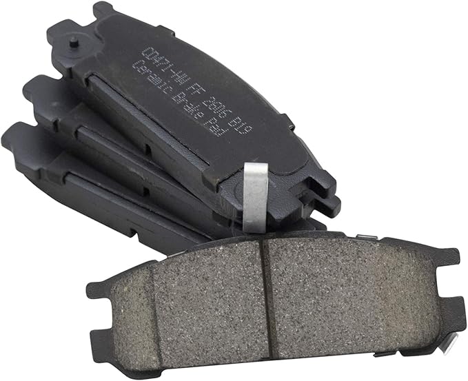 TRQ Rear Brake Pads Ceramic Compatible with 1993-1999 Subaru Impreza 1990-1999 Legacy 1992-1997 SVX
