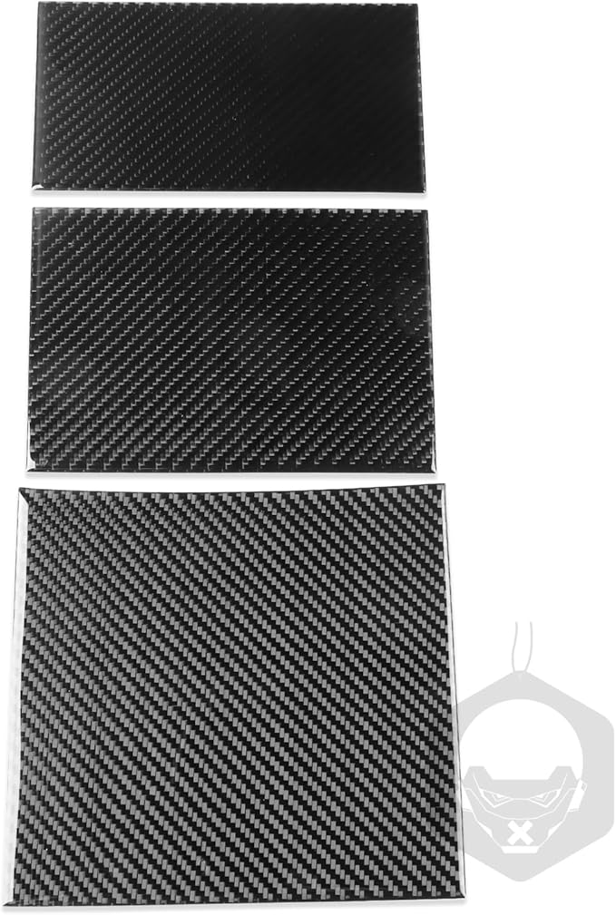 Center Console Storage Box Panel Cover Carbon Fiber Sticker Car Interior Trim Compatible with Tesla Model 3 Accessories 2024 2025 Central Control Panel Decorative Sticker