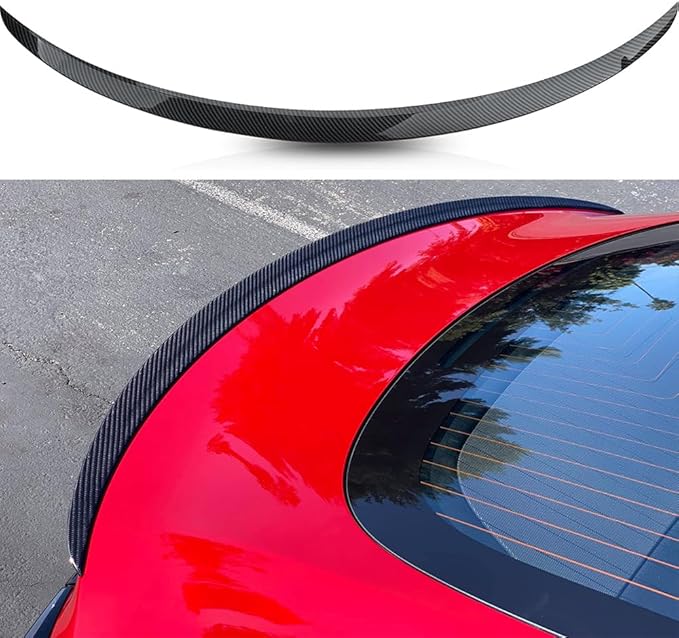 for 2017-2023 Tesla Model 3 Rear Spoiler Model 3 Accessories Rear Trunk Lip Wing (Carbon Fiber)