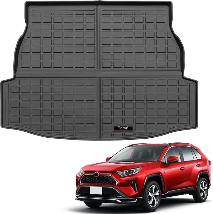 Custom for 2019-2025 Toyota RAV4 Cargo Mats Trunk Liner All Weather TPE Protection Mat Accessories (for 2019-2025 Toyota RAV4)