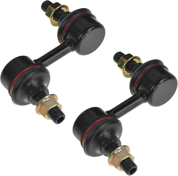 TRQ Front & Rear Sway Bar Stabilizer Link Set Compatible with 2001-2005 Chrysler Sebring Dodge Stratus 2000-2005 Mitsubishi Eclipse 1999-2003 Galant