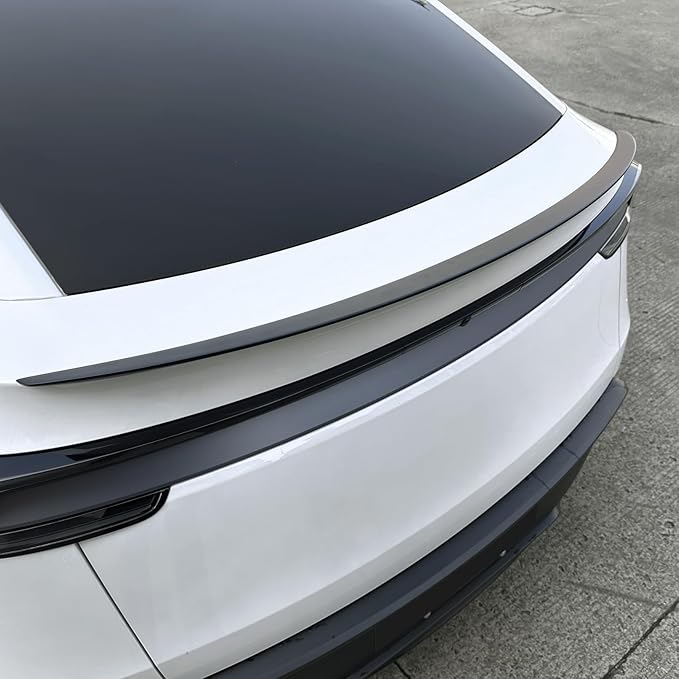 Spoiler Fit for Tesla Model Y Juniper 2025 2026, Upgrade ABS Material Rear Spoiler Wing OEM Rear Trunk Lip, Model Y Juniper Accessories, Matte Black