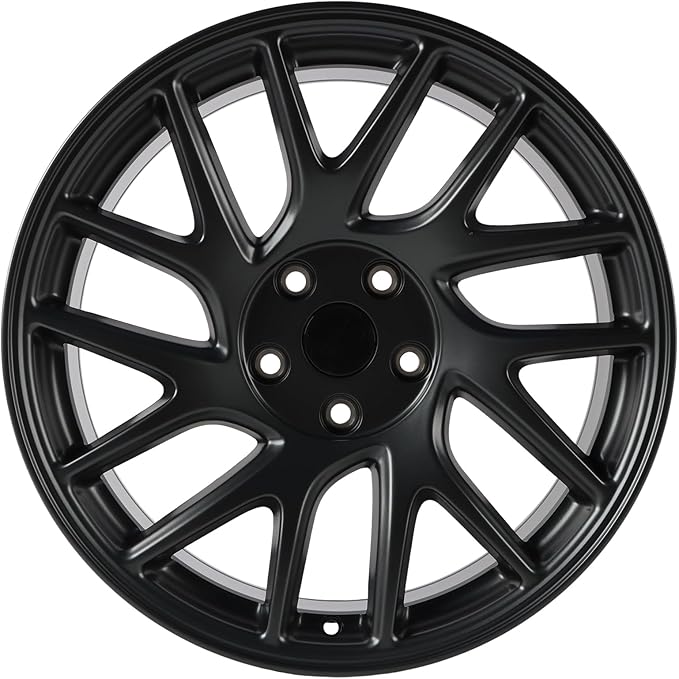 New Single 18 x 8.5" 18 Inch Dark Charcoal Premium Aluminum Alloy Wheel Rim Fits for Tesla Model 3 2024, 95910 OEM Design Replacement Rim