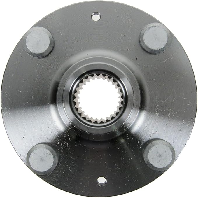TRQ 2 Piece Front Wheel Bearing & Hub Assembly Set Compatible with 2000-2010 Hyundai Accent 2006-2011 Kia Rio Rio5