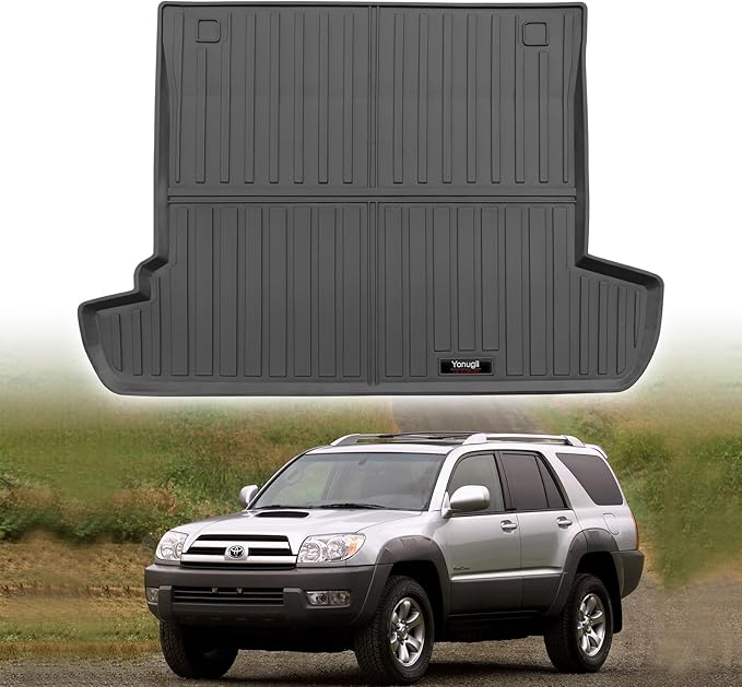 Custom for 2003-2009 Toyota 4Runner Cargo Mats Trunk Liner All Weather TPE Protection Mat Accessories (for 2003-2009 Toyota 4Runner)