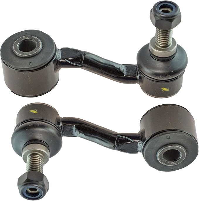 TRQ Rear Sway Bar Stabilizer Link Set Compatible with 2007-2009 Chrysler Aspen 2004-2009 Dodge Durango