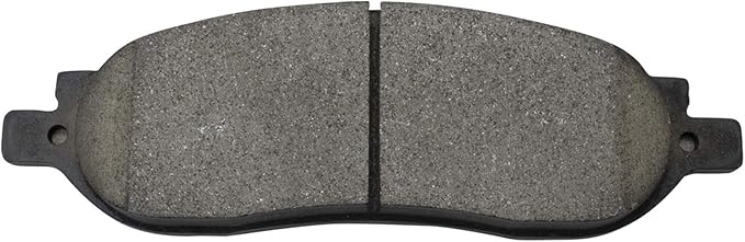 TRQ Rear Brake Pads Ceramic Hardware Compatible with 2005-2007 Ford F-250 Super Duty 2005-2007 F-350 Super Duty
