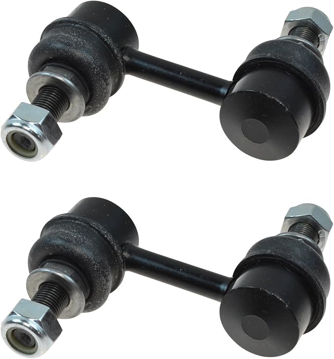 TRQ Front Driver and Passenger Side Sway Bar Link Set 2 Piece Compatible with 2004-2013 INFINITI QX56 2014-2022 QX80 2004 Nissan Pathfinder Armada 2004-2015 TITAN 2005-2015 Armada 2017-2022 Armada