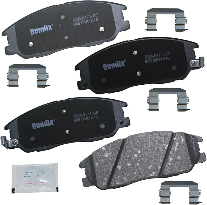 Bendix Priority1 CFC955 Ceramic Front Brake Pads for Kia Sorento 2009-2003