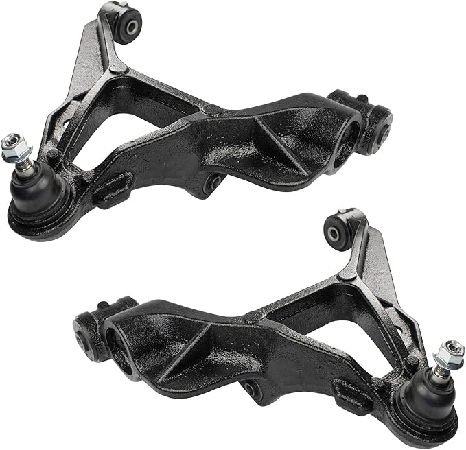 TRQ Front Lower Control Arm with Ball Joint Set Compatible with 2011-2019 Chevrolet Silverado 2500 HD Silverado 3500 HD GMC Sierra 2500 HD Sierra 3500 HD