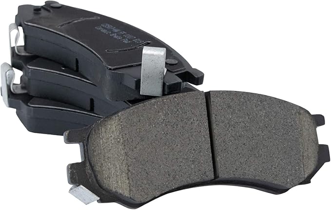 TRQ Front Brake Pads Ceramic Compatible with 1991-1992 Saturn SC 1993-2002 SC1 SC2 1991-2002 SL SL1 SL2 1993-1999 SW1 1993-2001 SW2