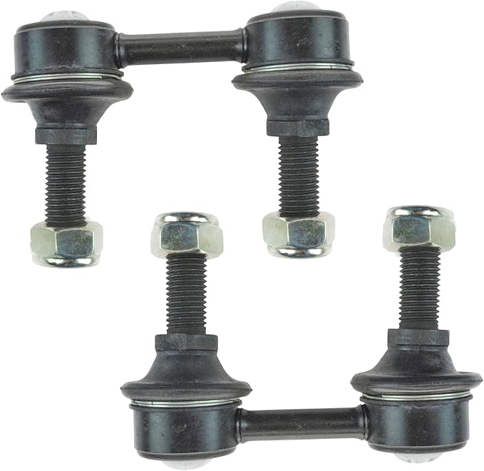TRQ Rear Sway Bar Stabilizer Link Set Compatible with 2000-2006 BMW X5