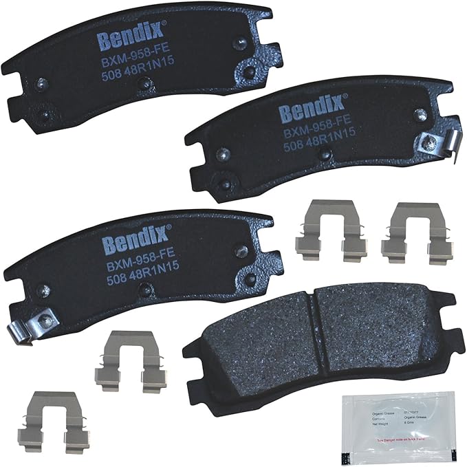 Bendix Priority1 CFM508 Rear Brake Pads for LeSabre,Park Avenue,Regal,Riviera,Allante,DeVille,Eldorado,Seville,Lumina,Monte Carlo,Aurora,Supreme,Toronado,Bonneville,Grand Prix,SC,SC1,SC2,SL,SL1,SL2