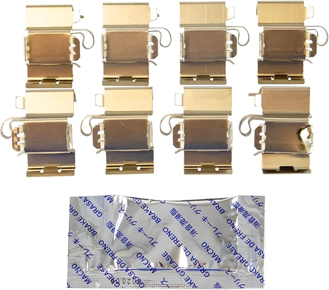 TRQ Front Ceramic Brake Pad Set Compatible with Caravan Pacifica Journey Wrangler