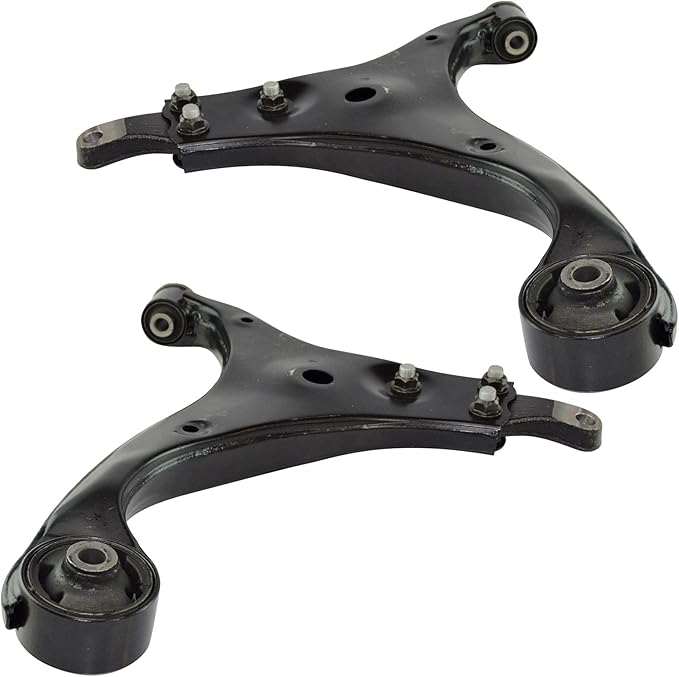 TRQ Front Lower Control Arm Driver and Passenger Side Compatible with 2007-2010 Hyundai Elantra