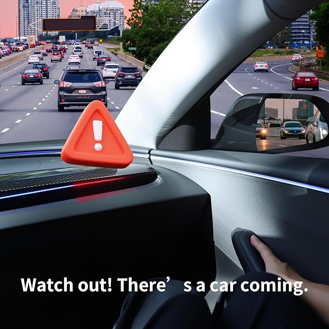 Ambient Light with Blind Spot Detection & Warning for Tesla Model 3 (2021–2023) & Model Y (2020–2024) | BSD Monitoring System | Multi-Color LED Safety Ambient Lighting | OTA Update | AMD