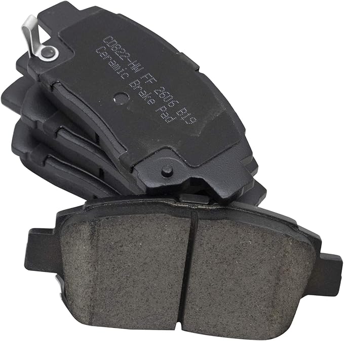 TRQ Front Brake Pads Ceramic Hardware Compatible with 2012-2015 Scion iQ 2004-2006 xA xB 2000 Toyota Celica 2001-2005 Echo 2000-2005 MR2 Spyder 2001-2009 Prius