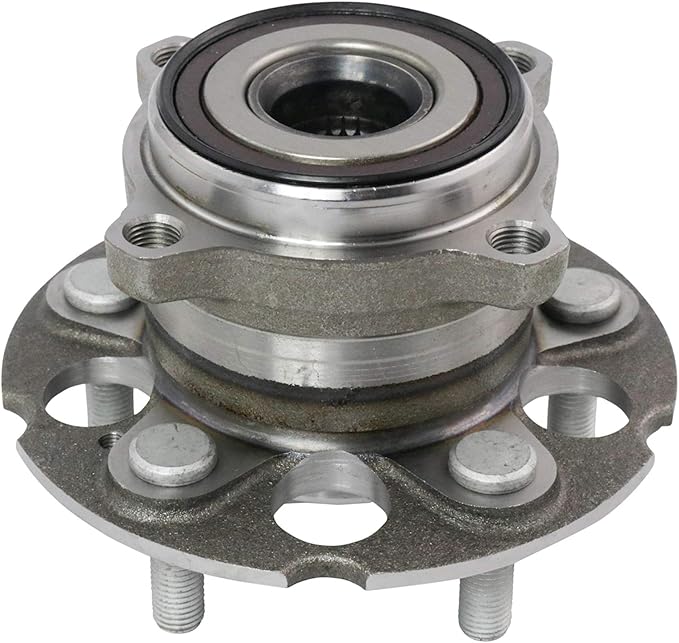 TRQ Rear Left and Right Wheel Bearing and Hub Assembly Set 2 Piece Compatible with 2010-2011 Honda Accord Crosstour All Wheel Drive 2012-2015 Crosstour All Wheel Drive