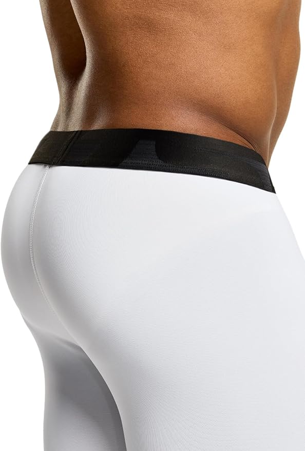 TSLA Men's Compression Pants - Cool Dry Athletic Sports Workout Running Tights Leggings Baselayer