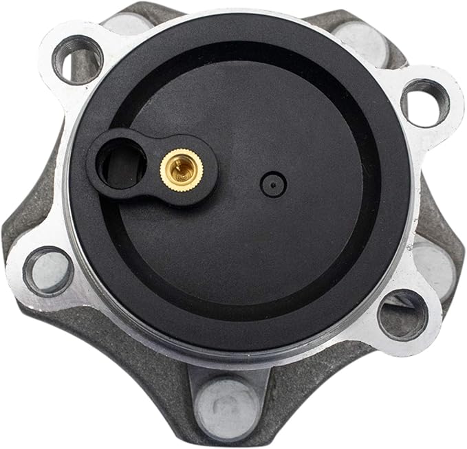 TRQ 2 Piece Rear Wheel Bearing & Hub Assembly Set with ABS Sensor Compatible with 2014-2018 Mazda 3