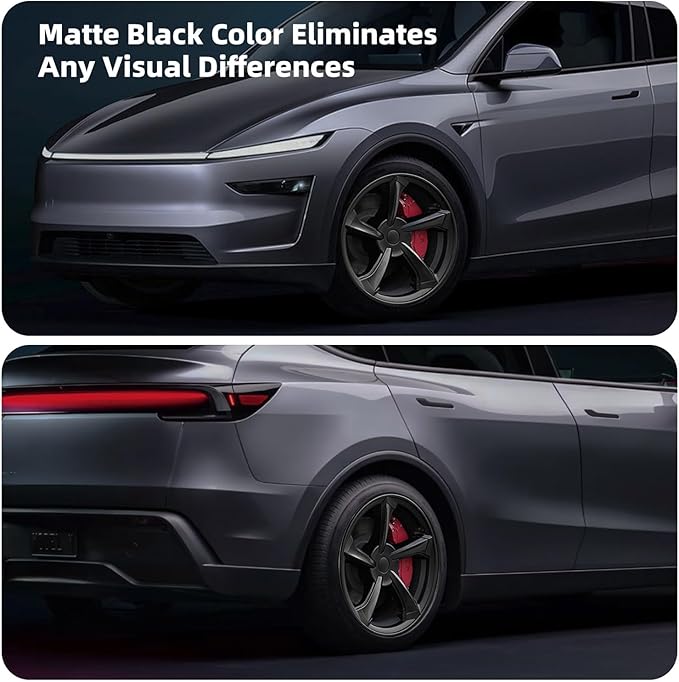19 in Rim Protector for Model Y Juniper 19" Crossflow Wheel Cover All-in-one Car Tire Trim Ring Rim Case Hubcap for Tesla ModelY 2025 2026 Juniper Accessories