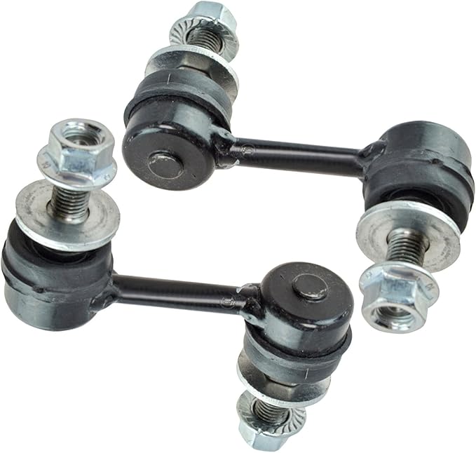 TRQ Front & Rear Sway Bar Stabilizer Link Set Compatible with 2004-2009 Nissan Quest