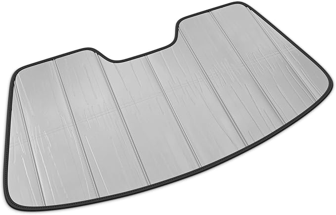 Autotech Park Foldable Sunshade Compatible with 2016-2026 Tesla Model X, Sunshade with Metal Reinforced Structure, Maintain Cool Interior and Save Space