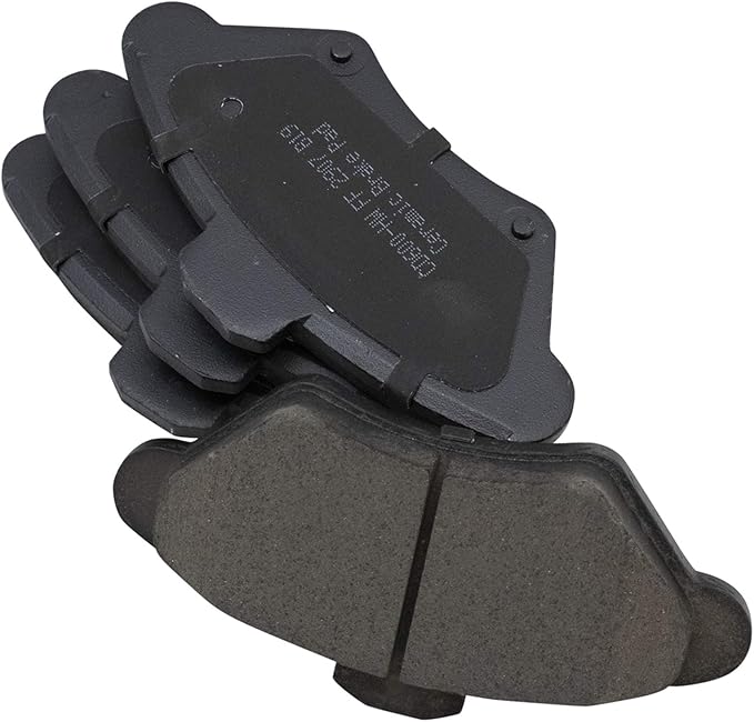 TRQ Front Brake Pads Ceramic Hardware Compatible with 1994-1998 Ford Mustang 1993-1997 Thunderbird 1993-1997 Mercury Cougar