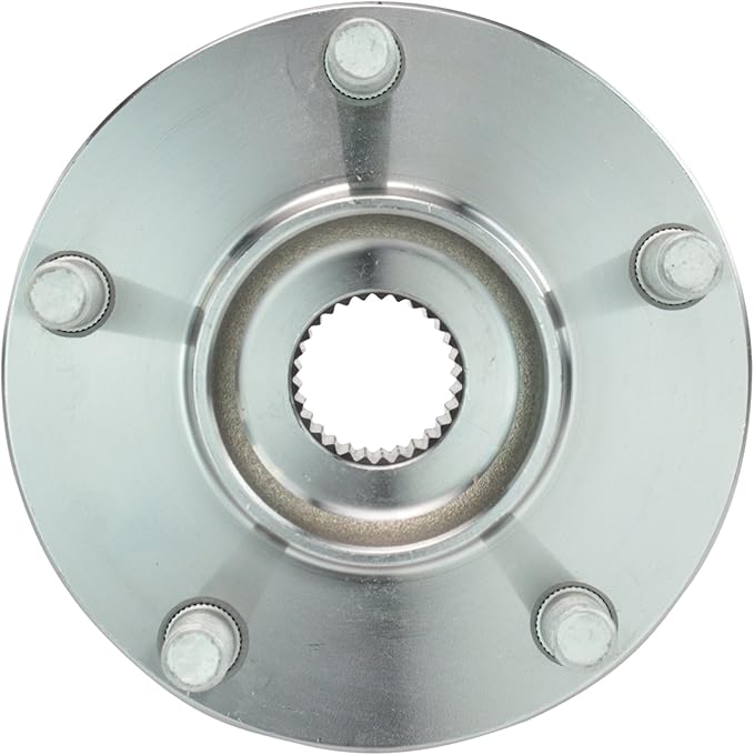TRQ Front Left and Right Wheel Bearing and Hub Assembly Set 2 Piece Compatible with 2008-2013 Nissan Rogue 2014-2015 Rogue Select 2007-2012 Sentra SE-R 2007-2012 Sentra SE-R Spec V