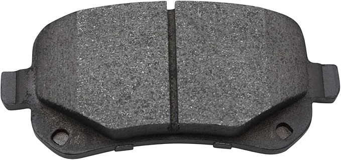 TRQ Rear Brake Pads Ceramic Hardware Wear Sensor Compatible with 2008-2011 Chrysler Town Country 2008-2011 Dodge Grand Caravan 2009-2012 Journey 2009-2012 Volkswagen Routan
