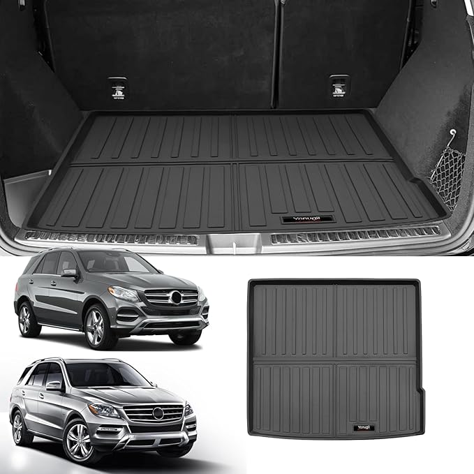 Custom for 2016-2019 Mercedes-Benz GLE /2012-1015 Benz ML Cargo Mats Trunk Liner All Weather TPE Protection Mat Accessories (for 2016-2019 Benz GLE/ 2012-2015 Benz ML)