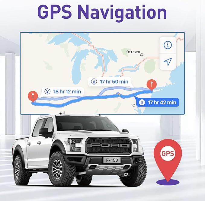 Car Stereo Radio for Ford F150 2015 2016 2017 2018 2019 2020, Android 13 12.1 Inch Tesla IPS Touch Screen GPS Navigation with Wireless Carplay Android Auto, Steering Wheel Controls, Plug and Play