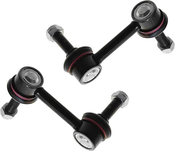 TRQ Front & Rear Sway Bar Stabilizer Link Set Compatible with 2002-2003 Chevrolet Trailblazer Trailblazer EXT GMC Envoy Envoy XL 2003 Isuzu Ascender Oldsmobile Bravada
