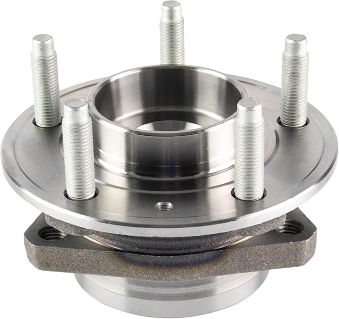 TRQ Left and Right Wheel Bearing and Hub Assembly Set 2 Piece Compatible with 16-19 Chevrolet Malibu 18-19 Buick Cascada 16-18 Envision 17-18 Envision AWD 17-19 Lacrosse 17-19 Lacrosse AWD