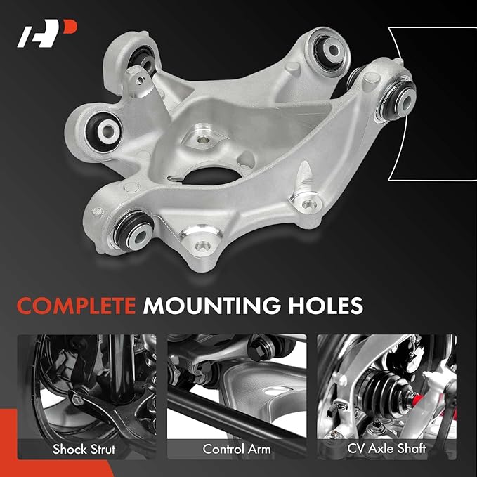 A-Premium 2 x Rear Suspension Steering Knuckle Compatible with Tesla Model 3 2017 2018 2019 2020 2021 2022 2023, Driver and Passenger Side