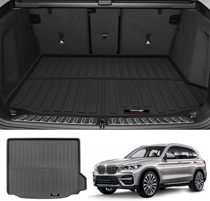Custom for 2018-2024 BMW X3 Cargo Mats Trunk Liner All Weather TPE Protection Mat for X3 G01 Accessories (for 2018-2024 BMW X3)